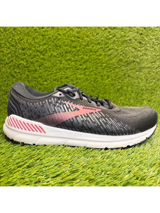 Brooks Shoes - Brooks Addiction GTS 15 Womens Size 11.5EE Black Athletic Running Shoes Sneakers